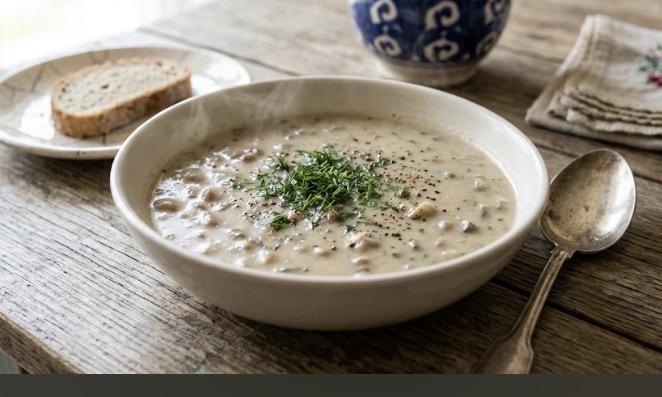 Düşük Proteinli Yalancı Mantar Çorbası
