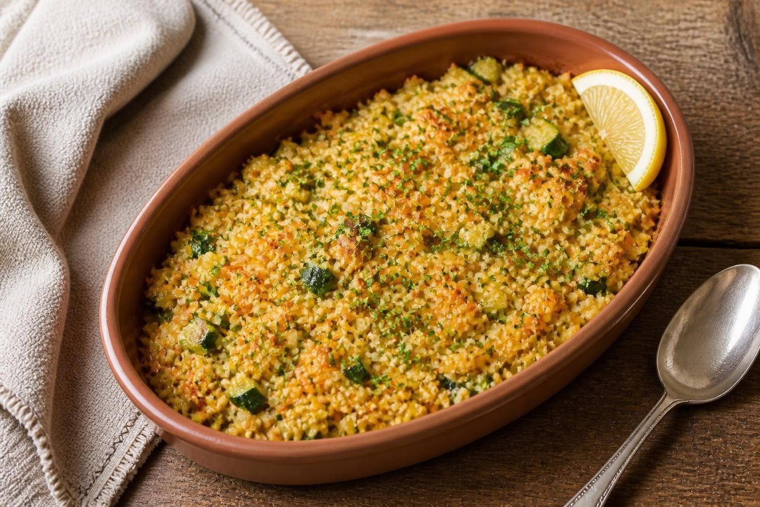 Pku Karnabahar ve Kabaklı Low-Protein Pilav 