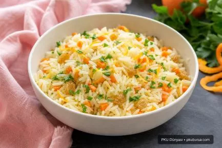 PKU Portakallı Havuçlu Özel Düşük Proteinli Pilav