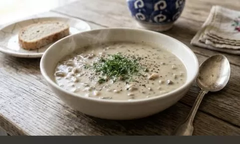 Düşük Proteinli Yalancı Mantar Çorbası