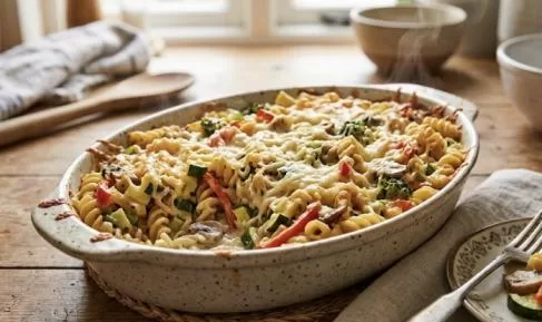 Pku Fırında Kremalı ve Sebzeli Düşük Proteinli Makarna
