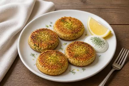 Limonlu Dereotlu Düşük-Protein Köfte