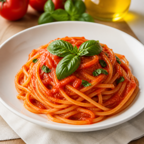 PKU Domates Fesleğen Soslu Düşük Proteinli Spagetti