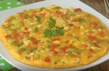 PKU Dostu Sebzeli Omlet