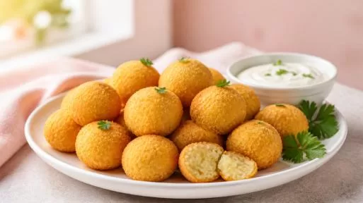 PKU Fırında Çıtır Patates Topları