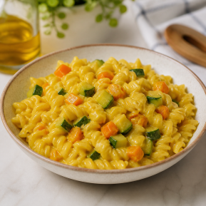 PKU Köri Soslu Sebzeli Düşük Proteinli Makarna