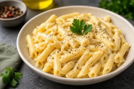 PKU Kremalı Sebzeli Makarna