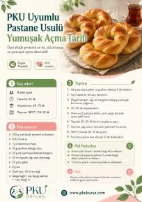 PKU Uyumlu Pastane Usulü Yumuşak Açma Tarifi