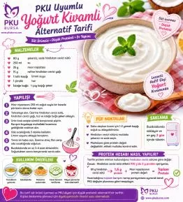 PKU Uyumlu Yoğurt Kıvamlı Alternatif Tarifi